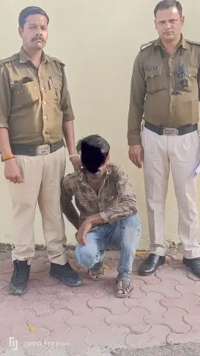 विदिशा थाना सिविल लाइन पुलिस ने 6 घंटे में दुष्कर्म के आरोपी को दबोचा
