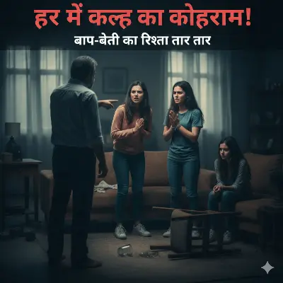 पापा, अब और नहीं!"... तानों से टूटा सब्र तो बेटियों ने ही रेत डाला पिता का गला