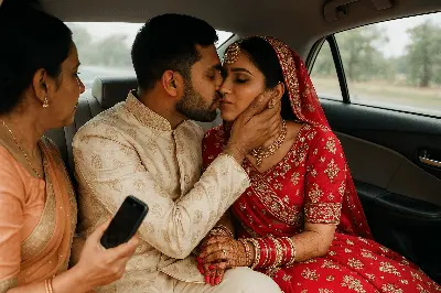 “नई नवेली दुल्हन, रोमांटिक दूल्हा और कार में शुरू हो गया 'मूवी सीन', वायरल वीडियो देख लोग बोले – अरे भाई… थोड़ा तो रुक जा!”