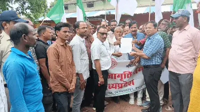 किसानों का 'भारत छोड़ो' आंदोलन: रायसेन में गूँजी MSP और कर्जमाफी की माँग