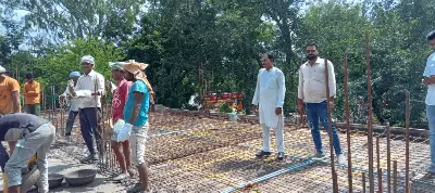 सांची नगर परिषद भवन निर्माण ने पकड़ी रफ्तार: दीपावली तक नए कार्यालय से होगा संचालन!