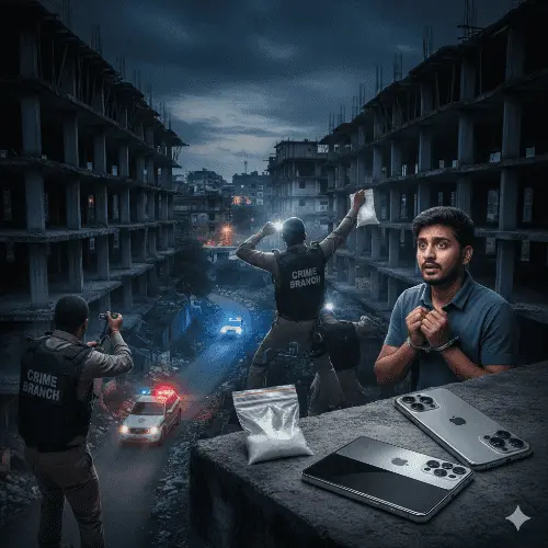 भोपाल में क्राइम ब्रांच का बड़ा एक्शन: ईदगाह हिल्स पर MD ड्रग्स के साथ हाई-प्रोफाइल डीलर गिरफ्तार!