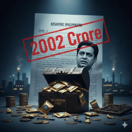 इंदौर के गुटखा किंग को 2002 करोड़ का 'महा-नोटिस'! MP के इतिहास की सबसे बड़ी टैक्स चोरी!