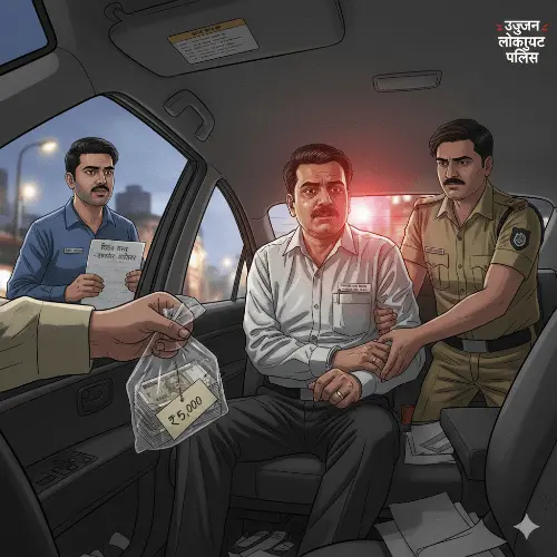 सरकारी नौकरी को 'कंटिन्यू' रखने के लिए मांगी थी 18 हज़ार की घूस, लोकायुक्त की बड़ी कार्रवाई