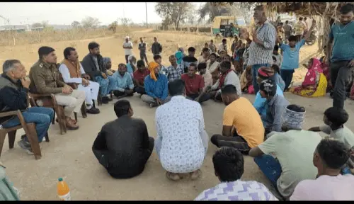 सांची पुलिस की 'शांति वाली चौपाल': जब खाकी ने बुझाई दुश्मनी की आग, गुलगांव में फिर लौटा अमन