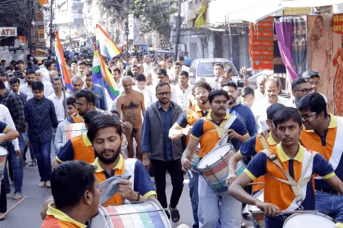 विदिशा में भक्ति का सैलाब: शीतलधाम में विराजेंगी 4 भव्य जिन प्रतिमाएं, मुनि संघ के सानिध्य में ऐतिहासिक आगवानी