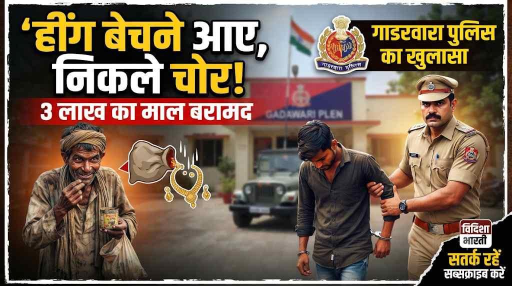 सावधान! हींग बेचने वाले हो सकते हैं 'जेबकतरे',गाडरवारा पुलिस
