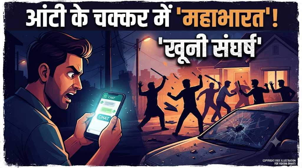'इश्कबाज' पति: आंटी के प्यार में बना दरिंदा, पत्नी के मायके वालों पर किया खूनी हमला