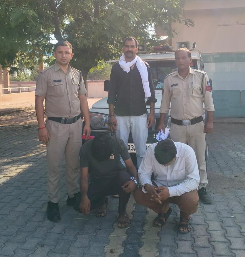 विदिशा में अवैध शराब तस्करों की शामत: शमशाबाद पुलिस ने 8 लाख की खेप और कार के साथ दबोचे दो शातिर
