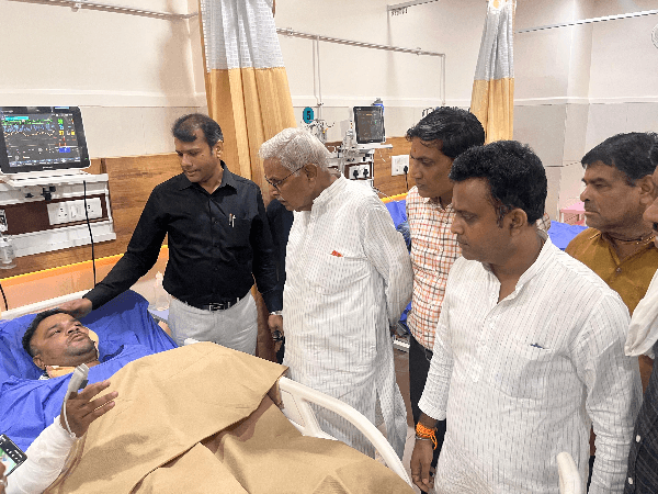 भाजपा सभापति के बेटे पर जानलेवा हमला,चेहरे पर चाकू से किए वार
