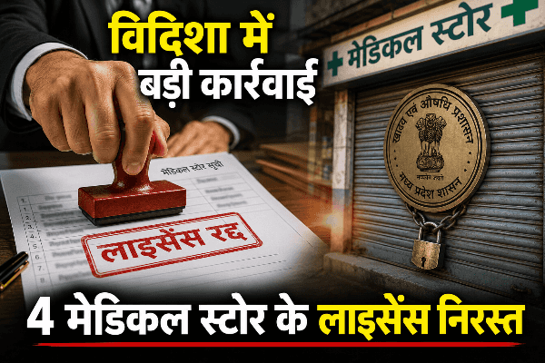 विदिशा में स्वास्थ्य माफियाओं पर प्रशासन का 'कड़ा प्रहार'