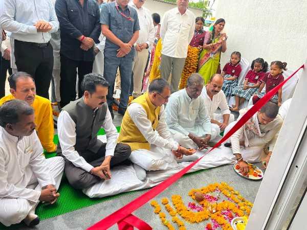 प्रभारी मंत्री नारायण सिंह पंवार ने किया नवनिर्मित सांदीपनि विद्यालय भवन का भव्य लोकार्पण
