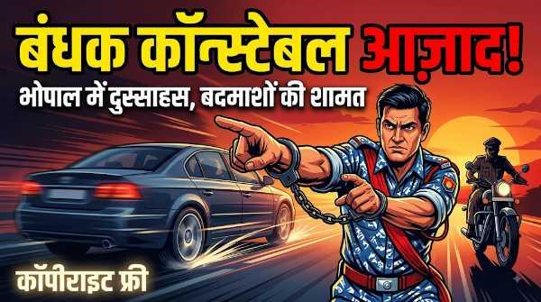 भोपाल में गश्त कर रहे कॉन्स्टेबल का अपहरण,रातभर कार में बंधक बनाकर पीटा