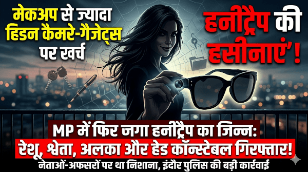 मेकअप से ज्यादा 'हिडन कैमरे' पर खर्च! MP में हनीट्रैप का नया खेल