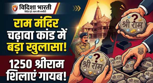 अयोध्या राम मंदिर 'चढ़ावा कांड': 1250 बहुमूल्य श्रीराम शिलाएं आखिर गईं कहाँ?