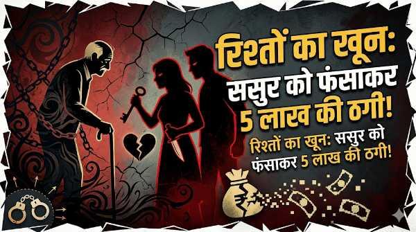 चाकू की नोक पर विधवा बहू ने प्रेमी के साथ मिलकर ससुर को