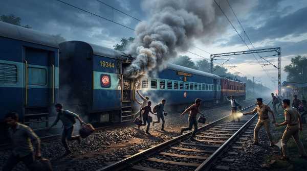 इटारसी के पास पंचवेली एक्सप्रेस के एसी कोच में धुआं, यात्रियों में मची अफरा-तफरी
