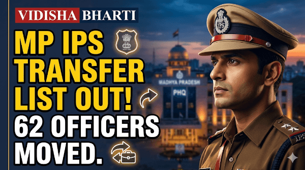 MP IPS Transfer: मध्य प्रदेश पुलिस महकमे में बड़ी 'सर्जरी