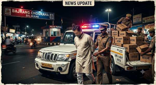 जनता को किए थे विकास के वादे लेकिन माननीय शराब तस्करी में पकड़े गए! खादी की साख तार-तार