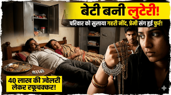 बेटी बनी 'लुटेरी दुल्हन'! खाने में मिलाया जहर