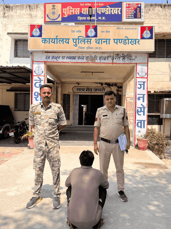 दतिया पुलिस की बड़ी कामयाबी: जनवरी से लापता नाबालिग को मथुरा