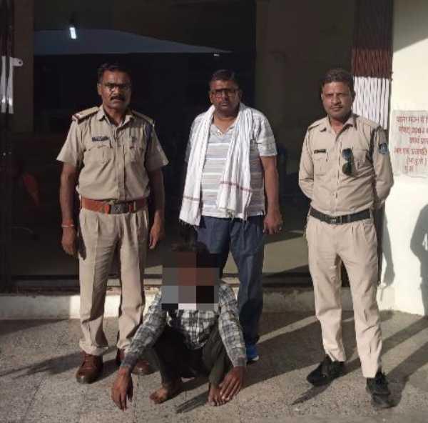 विदिशा में दुष्कर्म का आरोपी धराया: 10 हजार के इनामी दरिंदे तक AI तकनीक से पहुंची पुलिस