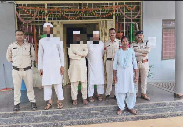 दुष्कर्म और छेड़छाड़ के 3 आरोपी गिरफ्तार