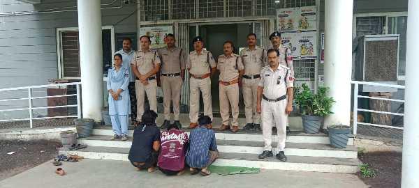 बीड़ी पी रहे युवकों से लूटपाट, रायसेन जिले की सांची पुलिस ने महज 6 घंटे में दबोचे शातिर बदमाश