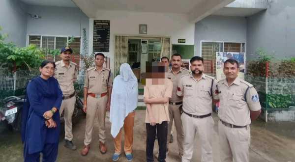 स्मैक तस्करों पर पुलिस का शिकंजा, 25 ग्राम ब्राउन शुगर के साथ युवक-युवती गिरफ्तार