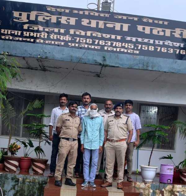 विदिशा पुलिस की बड़ी कार्रवाई: पठारी में बाड़े से जप्त